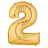 Giant Gold Number Balloon - 40 Inches