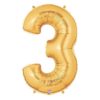 Giant Gold Number Balloon - 40 Inches