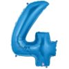 Giant Blue Number Balloon - 40 Inches