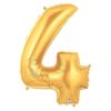Giant Gold Number Balloon - 40 Inches