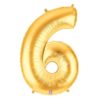 Giant Gold Number Balloon - 40 Inches