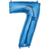 Giant Blue Number Balloon - 40 Inches