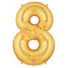 Giant Gold Number Balloon - 40 Inches