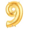 Giant Gold Number Balloon - 40 Inches