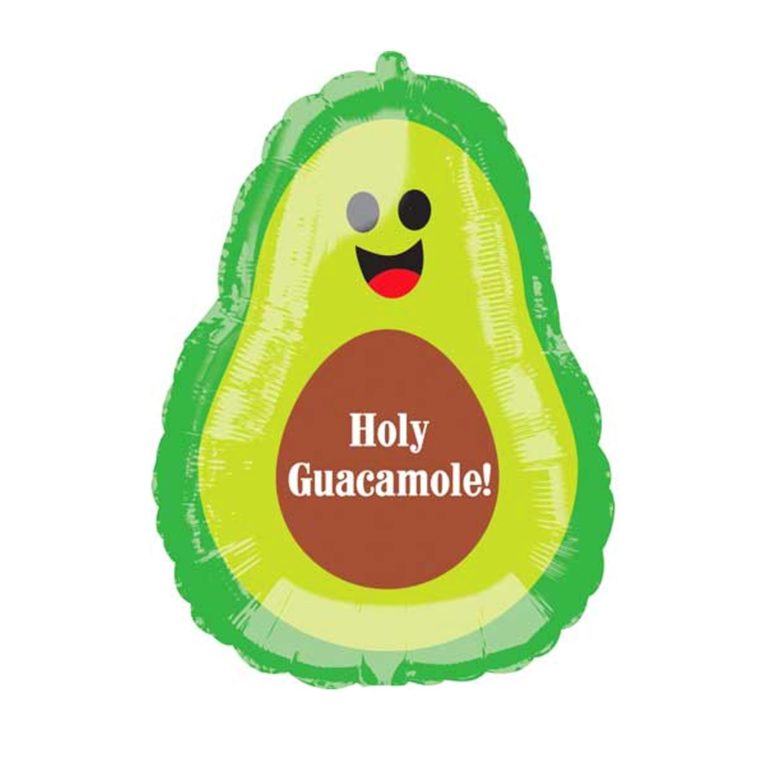 Avocado Mylar Balloon