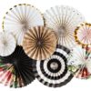 Botanical Party Fans