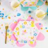 Fun Floral Paper Plates