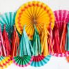 Fiesta Tissue Tassel Banner