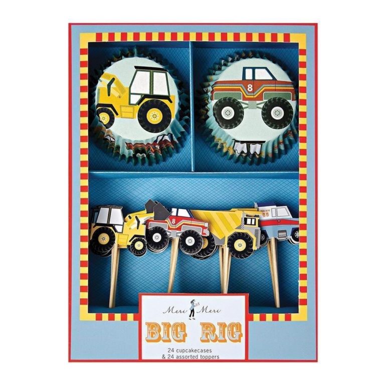Construction Big Rig Cupcake Kit