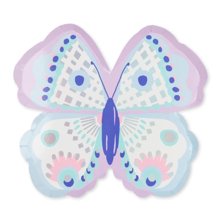 Flutter Butterfly Plates
