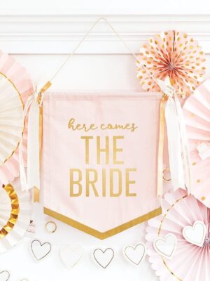Bride To Be Canvas Banner