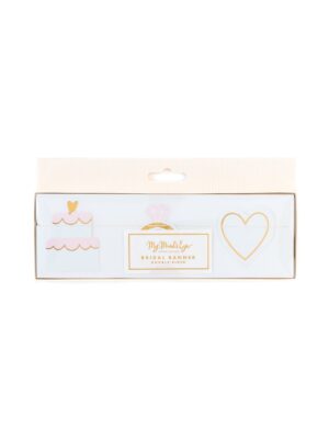 Bride To Be Wedding Icons Banner