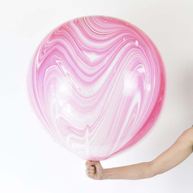 Giant Marble Latex Balloon