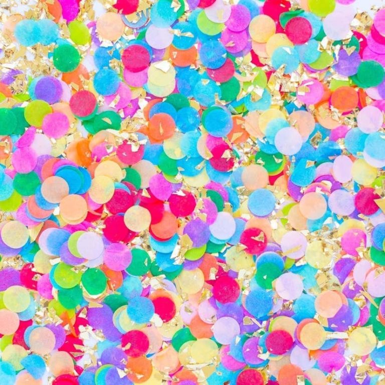 Artisan Confetti - 1 oz - Rainbow