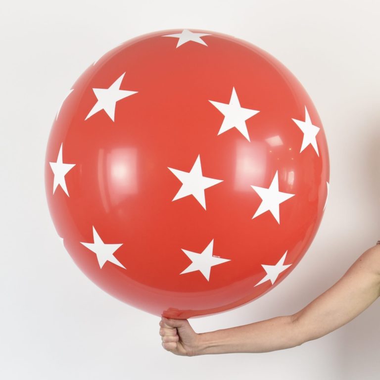 Giant Printed Star Balloon