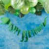Dinosaur Party Happy Birthday Letter Banner