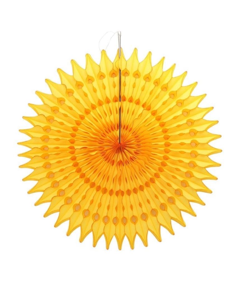 Tissue Paper Fan - 21 Inch
