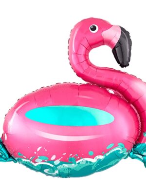 Flamingo Float Mylar Balloon