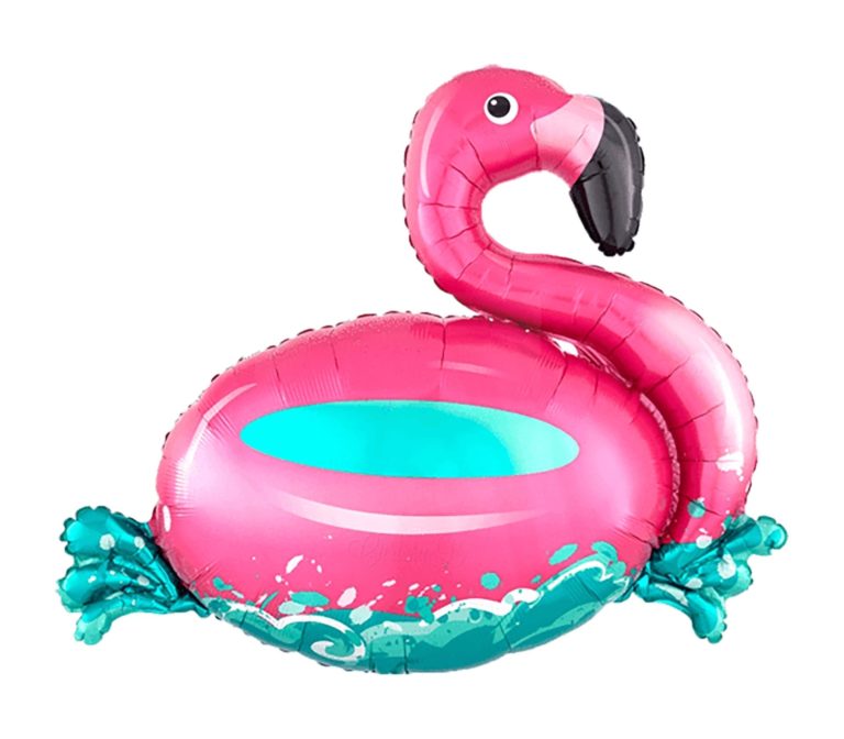 Flamingo Float Mylar Balloon