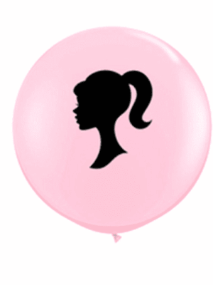 Giant Custom Printed Silhouette Balloon