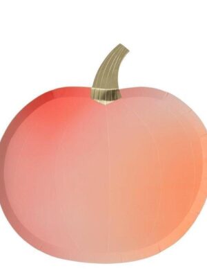 Fall Pumpkin Plates