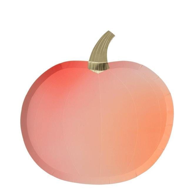 Fall Pumpkin Plates
