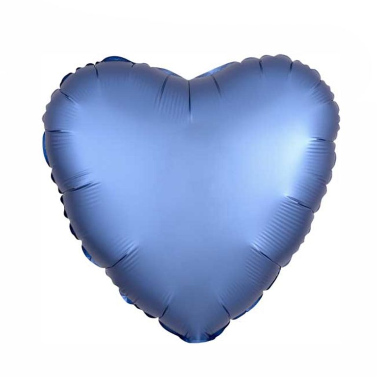 Satin Heart Mylar Balloon