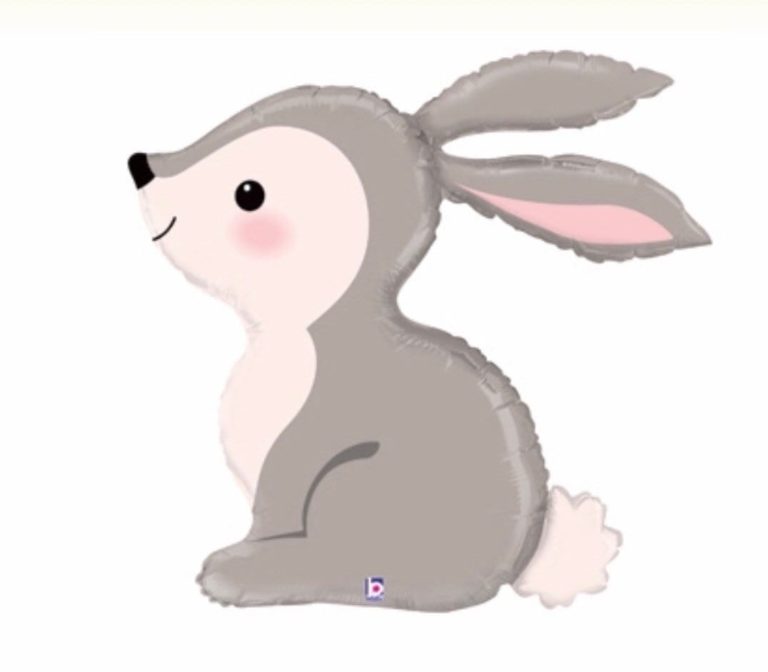Bunny Mylar Balloon