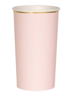 Dusty Pink Highball Cups