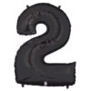 Giant Black Number Balloon - 40 Inches