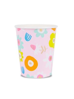 Fun Floral Cups