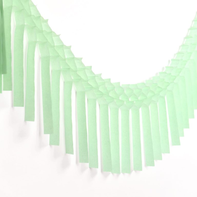Fringe Tissue Streamer Garland