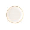 Bride to Be Striped Large Plates