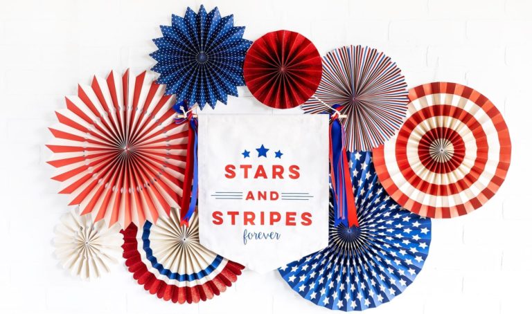 Stars and Stripes Flag Banner