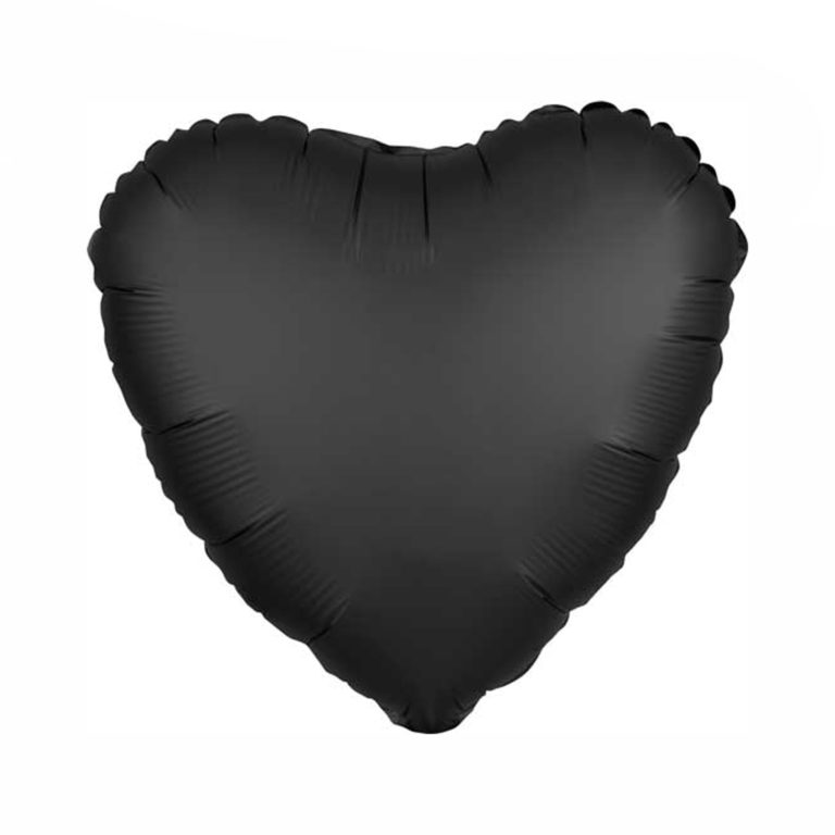 Satin Heart Mylar Balloon