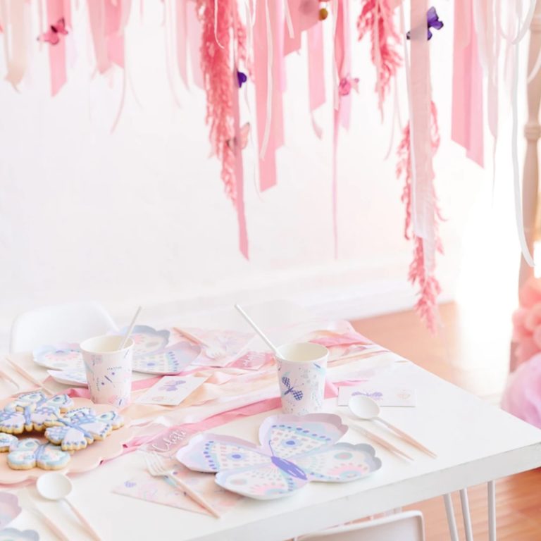Flutter Butterfly Plates