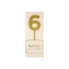 Gold Acrylic Cake Topper