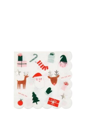 Festive Icons Small Napkins