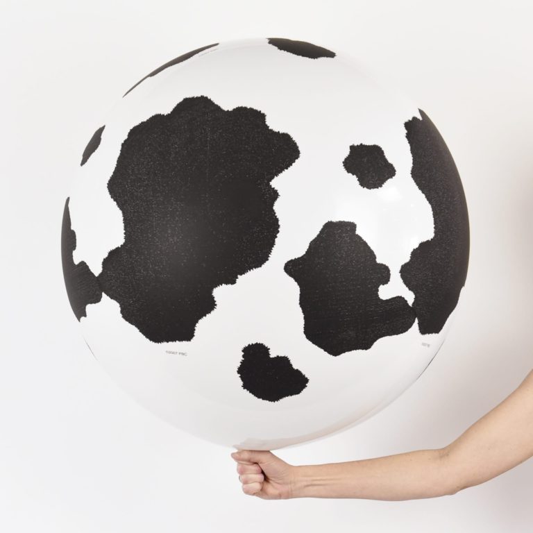 Giant Cow Print Balloon