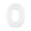 Giant Bright White Number Balloon - 40 Inches