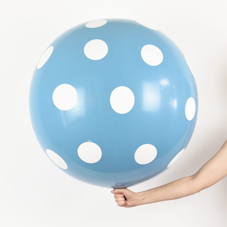 Giant Polka Dot Printed Latex Balloons