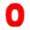 Giant Bright Red Number Balloon - 40 Inches