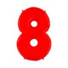 Giant Bright Red Number Balloon - 40 Inches