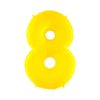 Giant Bright Yellow Number Balloon - 40 Inches