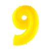Giant Bright Yellow Number Balloon - 40 Inches