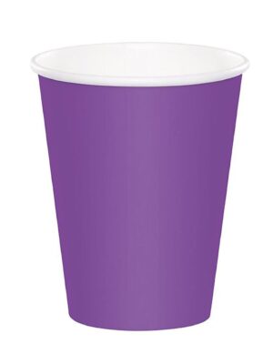 Amethyst Purple Paper Cups