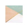 Desert Rose - Colorblock Cocktail Paper Napkins