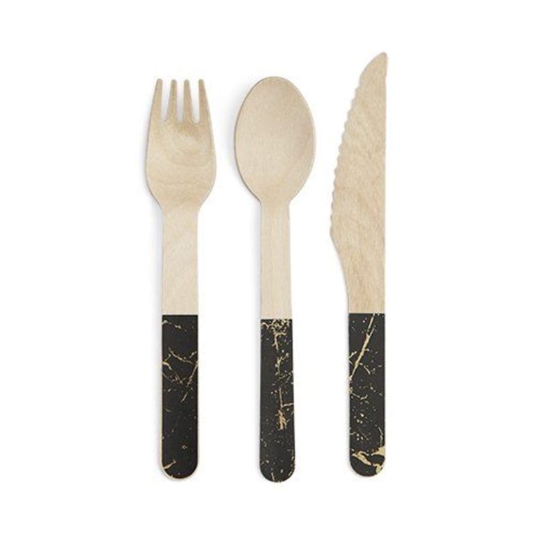 aa9886a43b4065ce801b091f1421e5c031eaed06-2.jpg Wooden Gold Speckle Cutlery by Cakewalk