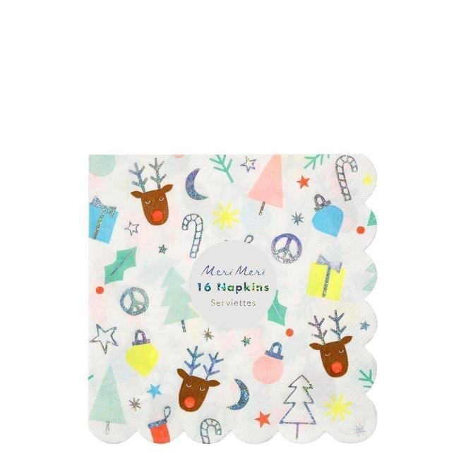 Christmas Fun Large Napkin