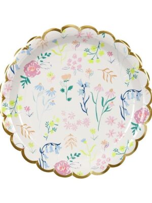 Floral Plates Small